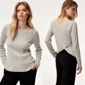 Babaton Aritzia Kinato wool blend sweater